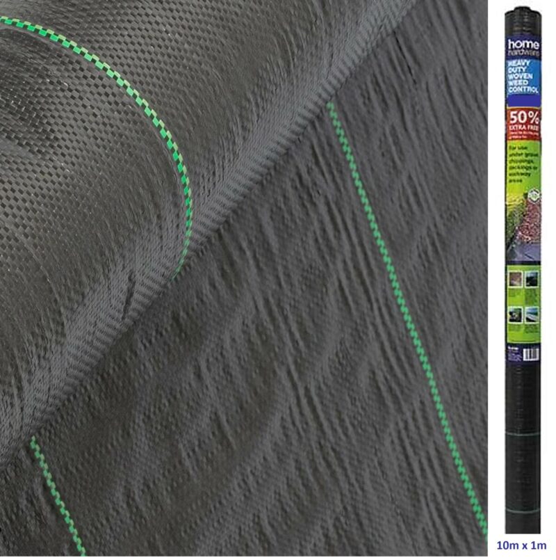 Home Hardware 10m x 1m Heavy Duty Weed Control Matting plus 50% Extra Free 2774716