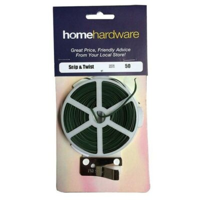 Home Hardware 50m Snip and Twist - Plastic Covered Wire Ties3070180
