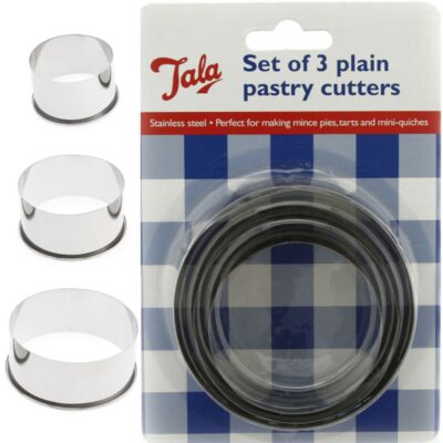 Tala 3 Plain Pastry Cutters - Circle   7210690