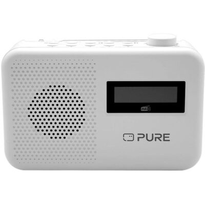 Pure Elan One2 Portable DAB  Radio with Bluetooth - White ELANONE2-W