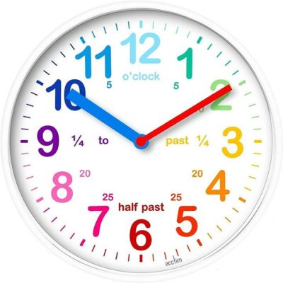 Acctim Wickford Kids Clock - White 0022422