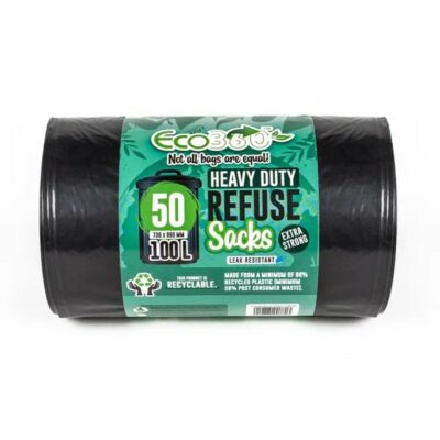 Eco360 Heavy Duty 50 Refuse Sacks   0150488
