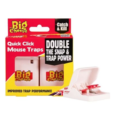 STV The Big Cheese Quick Click Mouse Traps 5642858