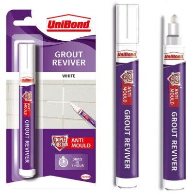 UniBond 7ml Grout Reviver Pen - Anti Mould 7571475