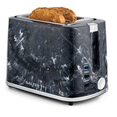 Salter 2 Slice Toaster - Black Marble EK5832BMA