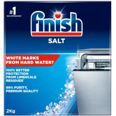 Finish 2Kg Dishwasher Salt Box   0105-1
