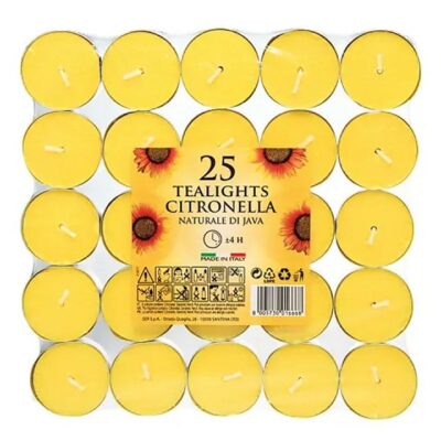 Prices 25 Citronella Tealights 5231152