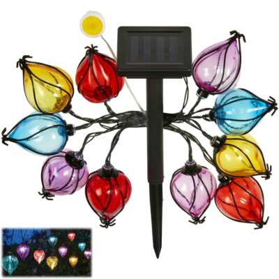 Smart Garden 10 Solar Balloon Lights - Rainbow   6329476