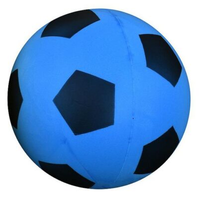 Pre-Sport 20cm Foam Football - Blue & Black EDB045