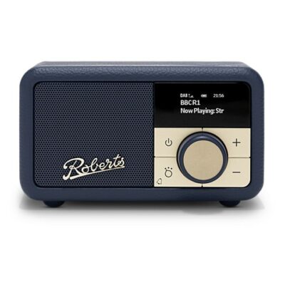 Roberts Revival Petite 2 Portable FM/DAB/DAB Plus Radio with Bluetooth - Midnight Blue   REV-PETITE2MB