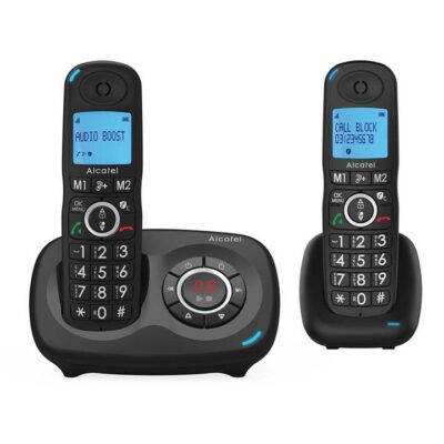 Alcatel Voice Smart Call Block DECT Twin Phone With Answer Machine XL595VOICEDUO