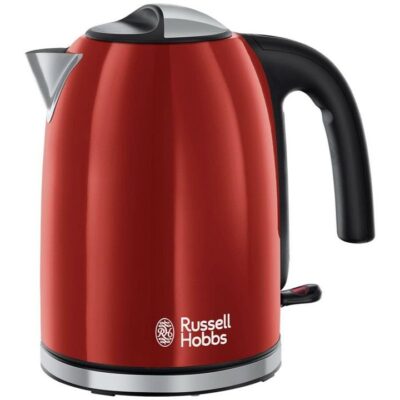 Russell Hobs 1.7L Kettle - Red Stainless Steel   20412