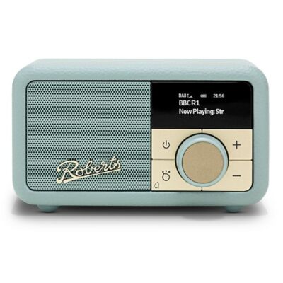 Roberts Revival Petite 2 Portable FM/DAB/DAB Plus Radio with Bluetooth - Duck Egg   REV-PETITEDE
