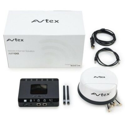 Avtex 4G Router - Black   AMR104X