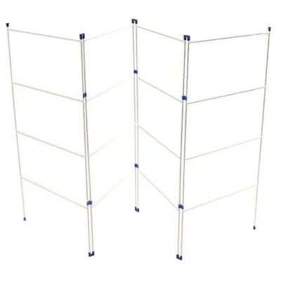 Home Hardware 4 Fold 20" Clothes Horse Airer 2577116