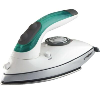 Status Tuscan 1100W Travel Iron - White and Green   6772969