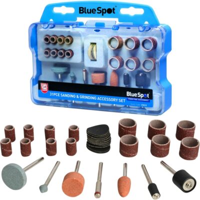 BlueSpot 31 Piece Sanding & Grinding Accessory Kit B/S19019