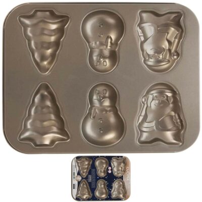 Cucina Non-Stick Christmas Cake Mould Tin - Tree