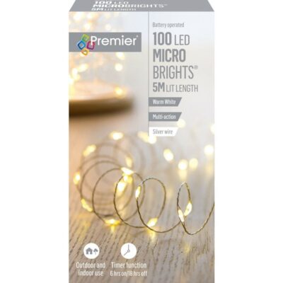 Premier 100 LED Micro Brights - Warm White 5186420