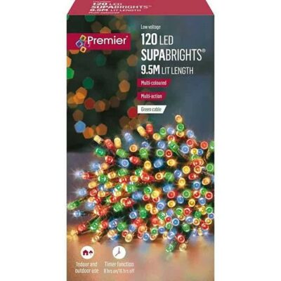 Premier 120 LED SupaBrights - Multi Coloured 5188170