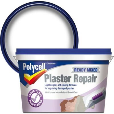 Polycell 2.5L ready Mixed Smooth Plaster Repair Polyfilla - White PLCPRPS25L