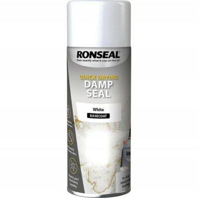 Ronseal 400ml QD Damp Seal Aerosol - White  RSLQDDSAW400