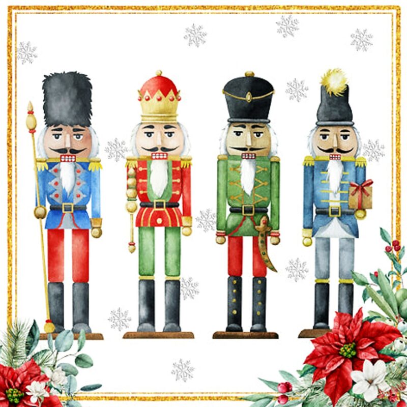 Napkins x 20 - Nutcracker 0254128