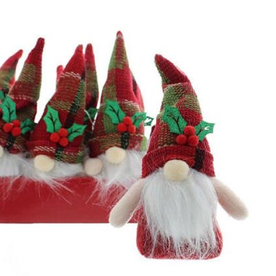 Festive 12cm Mini Plush Santa Gonk - Red 2112088