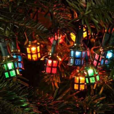 Noma 80 Victorian String LED Lights - Multi Coloured 4524129