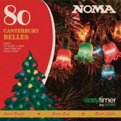 Noma 80 Canterbury Belles String Lights - Multi Coloured 4524218