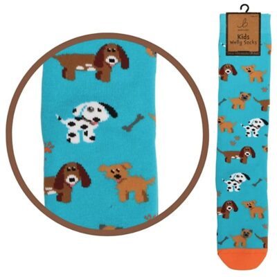 Otterdene Kids Welly Socks - Puppy Love  4661162