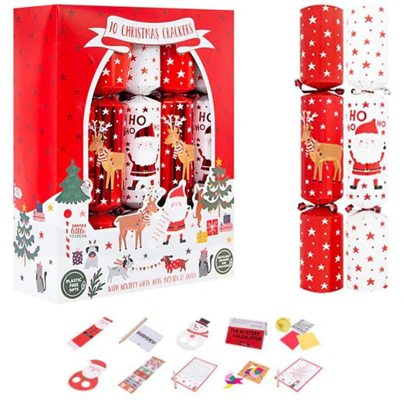 RSW 10 x 12" Family Crackers - Santa and Reindeer  5772177