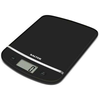 Salter Aquatronic Kitchen Scales -  Black 1056BCFEU12