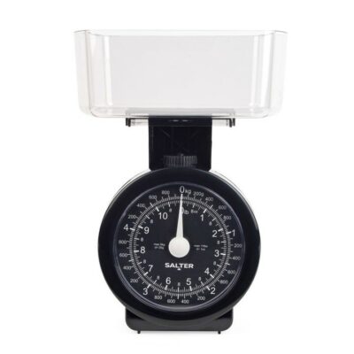 Salter Mechanical Kitchen Scales-  Black 114BKCLDREFEU16