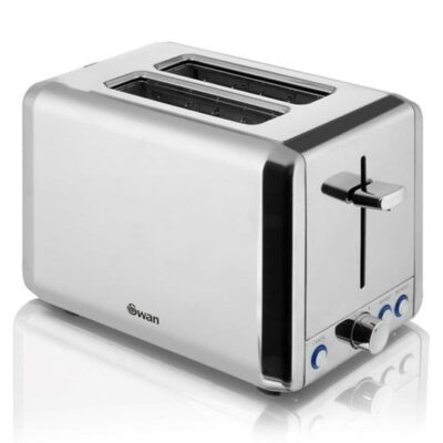 Swan Classics 2 Slice Toaster - Polished Stainless Steel  ST14062N