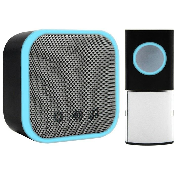 Uni-Com Portable Door Chime - Black UNC68471