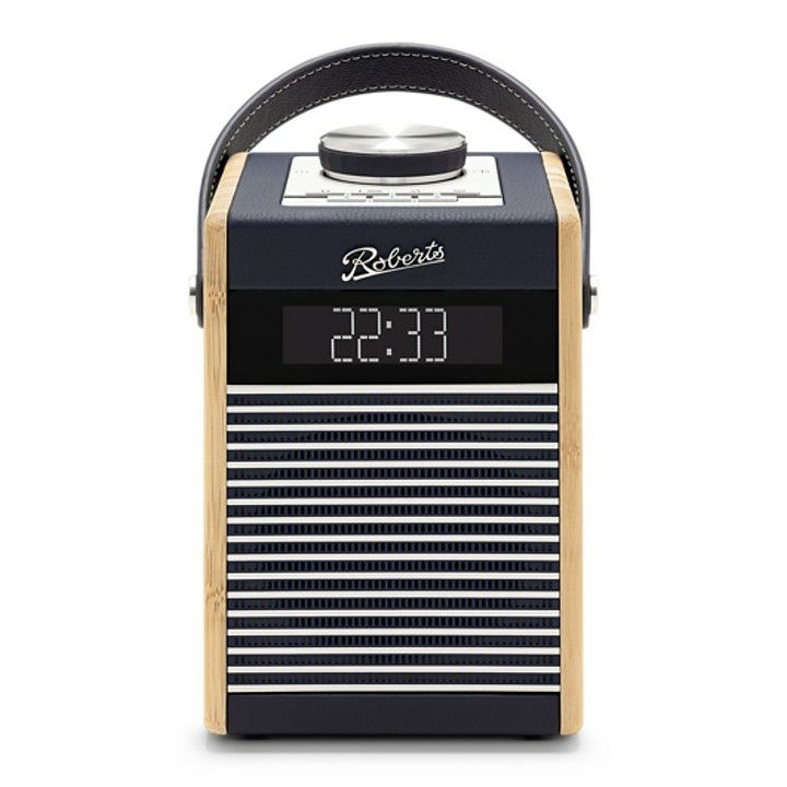 Roberts Rambler Midi FM/DAB/DAB Plus Radio with Bluetooth - Navy Blue RAMBLERMIDINB