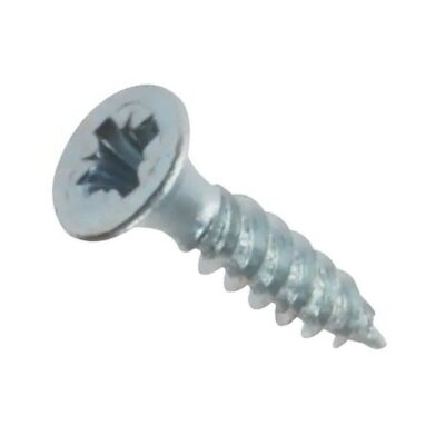 ForgeFix 3" x 6mm General Purpose Pozi CSK TT ZP Screws - Box of 100  FORCSK312Z