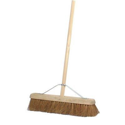 Wilsons 24" Contract Soft Natural Coco Fill Platform Broom 231098-2