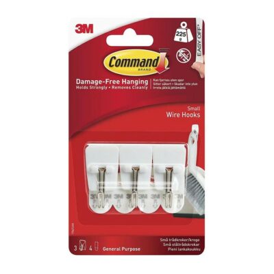 3M Command 3 Wire Utensil Hooks - Small 17067