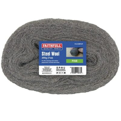 Faithfull 200g Steel Wool - Fine FAIASW12F