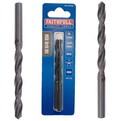 Faithfull 2 x 5.5mm HSS Jobber Drill Bit FAIPP550