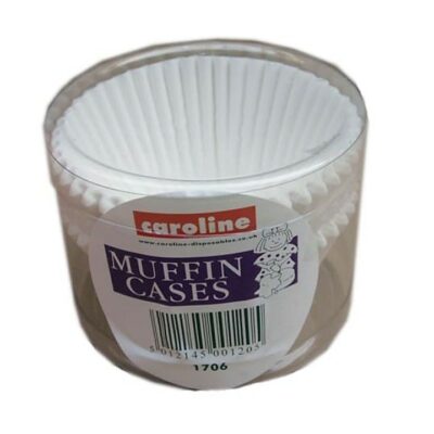 Caroline 50 Muffin Cases - White 0911134