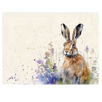 Home Living 6 Placemats - Meadow Hare 2654043