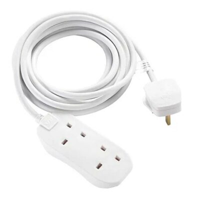 MasterPlug 2 Socket Trailing Extension Lead - 5 Metre 4330605