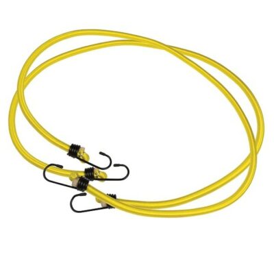 BlueSpot 2 x 120cm Bungee Cord - Yellow B/S45447
