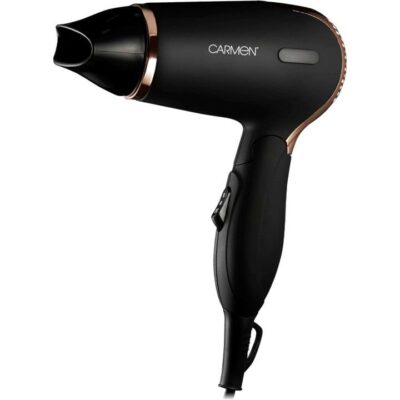 Carmen Noir II 1200W Travel Hair Dryer C80020COP