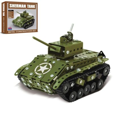 284 Pieces Metal Construction Set - Sherman Tank 1840541