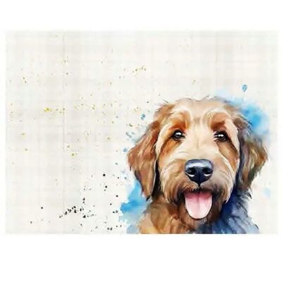 Home Living 6 Placemats - Labradoodle 2653909