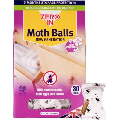 STV Zero In 30 New Generation Moth Balls 5644174